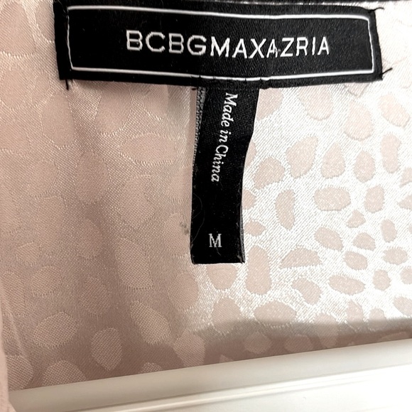 BCBGMaxAzria Pajama Set M 2pc Top Shorts Lounge Sleepwear Women’s - Picture 5 of 12